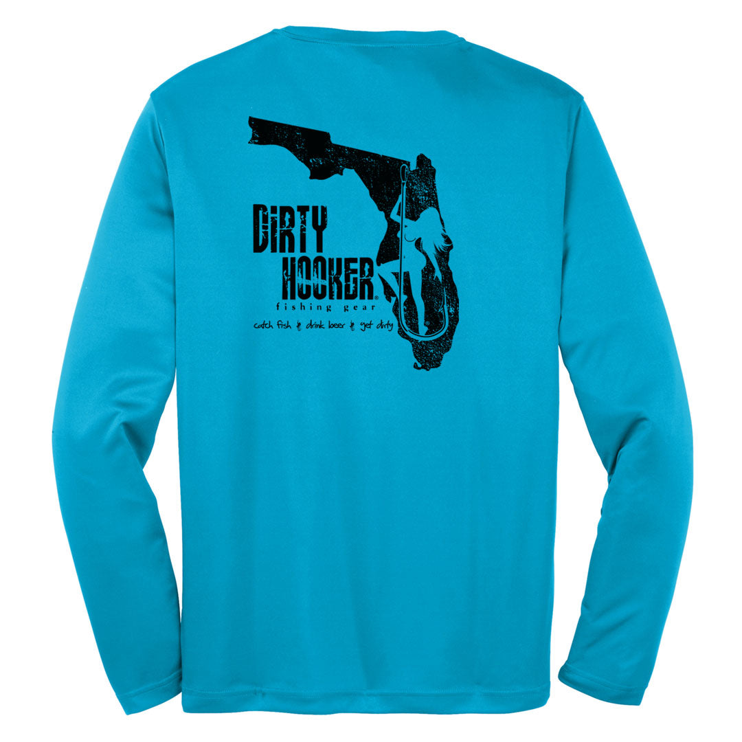 Dirty Hooker Florida Black Dry Fit
